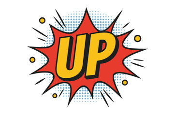 Fototapeta premium Comic book style pop art icon set. fun, retro, colorful art elements