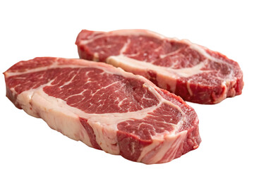 Two Raw Steaks 