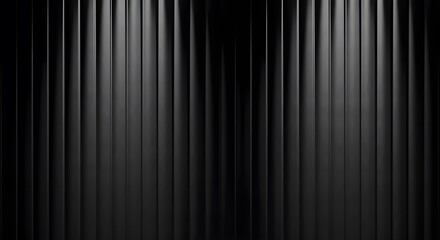 Dark abstract background with vertical lines and subtle light reflections