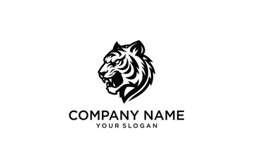 Tiger head logo icon design