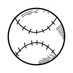 Tennis ball vector illustration in linework style. Ideal for sports branding, merchandise, and tennis-related graphic projects.

