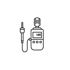 Obraz premium Moisture meter instrument for measuring humidity levels 