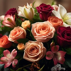 Beautiful Bouquet of Roses