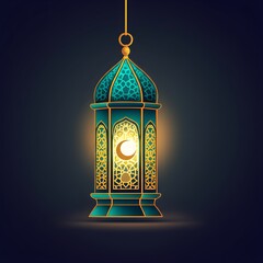 Glowing Ramadan Lantern Decoration