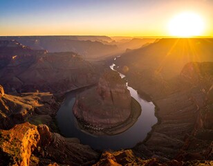 Grand Canyon sunrise view