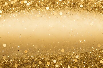 Obraz premium Golden glitter background with sparkling light for christmas and new year