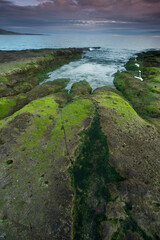 Peninsula Valdes coast landscape, World Heritage Site, Patagonia Argentina
