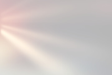 Overlay of warm and soft sunlight, sun rays on tasparing background.