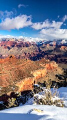 Grand Canyon winter panorama
