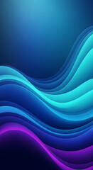 abstract blue wave background
