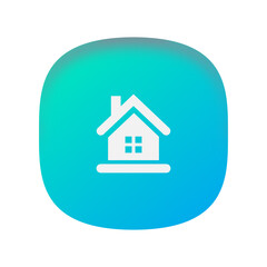 Admin Dashboard Navigation Icon – Home Symbol
