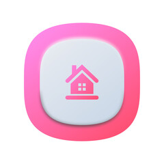 Home Icon for SaaS Web Application Interface
