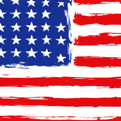 high quality vector image of the flag of United States
