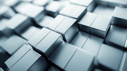 Abstract geometric cubes