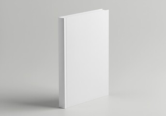 Blank book isolated on white