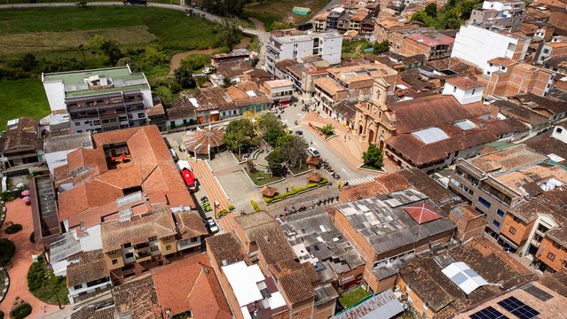 Entrerrios, Antioquia - Colombia. June 15, 2025. It was founded in 1830 and elevated to the status of municipality on May 25, 1835.