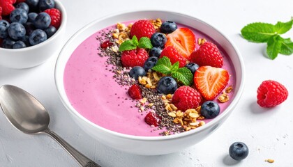 Smoothie Bowl with Berries