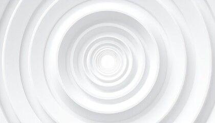 Hypnotic Spiral: An abstract composition of concentric circles, rendered in shades of gray, creates a mesmerizing optical illusion that draws the viewer's eye towards the center. 