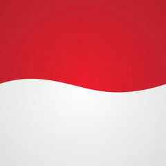 high quality vector image of the flag of Indonesia
