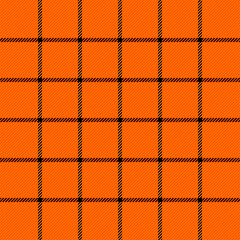 Halloween Tartan plaid. Scottish cage background