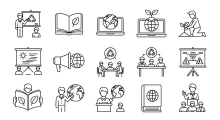 Sustainability Efforts, Digital Format, Creative Workspace, Informative Perspective