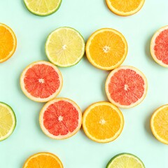 citrus fruit slices