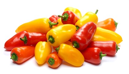 Pile of colorful mini peppers (1)