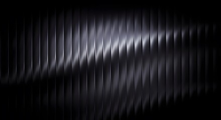 Abstract dark background with vertical lines and light reflections pattern
