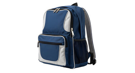 Fototapeta premium Backpack blue
