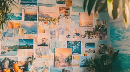 A Tropical Paradise Collage: A Stunning Visual Journey Through Coastal Landscapes