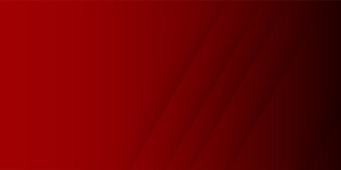 Obraz premium Red line with white architecture futuristic background minimal concept vector illustration subtle design.
