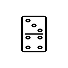 Domino Piece with Dots