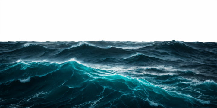 Dramatic Stormy Ocean Waves with Dark Clouds on Transparent Background
Powerful Seascape with Turbulent Waves and Storm Sky – Isolated Background