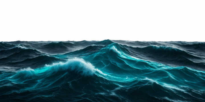 Dramatic Stormy Ocean Waves with Dark Clouds on Transparent Background
Powerful Seascape with Turbulent Waves and Storm Sky – Isolated Background - Powered by Adobe