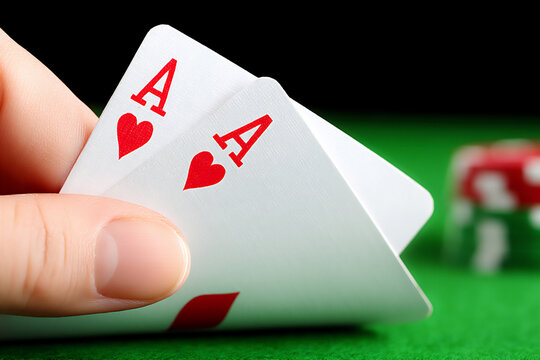 elegant baccarat table players focused game.