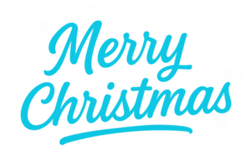 Merry christmas greeting text calligraphy design element