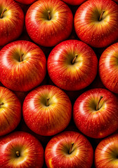 Photography of fresh apples background