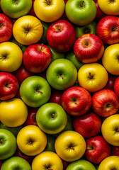Photography of fresh apples background