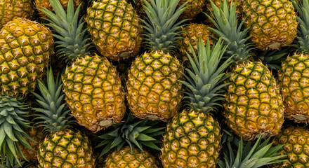 Pineapple Fruit Background
