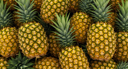 Pineapple Fruit Background