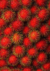 Rambutan Fruit Background