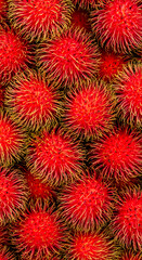 Rambutan Fruit Background