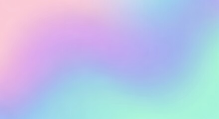 Aesthetic Pastel Gradient Background with Soft Dreamy Blurry Colors