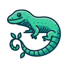 
lizard illustration design