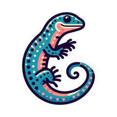 
lizard illustration design