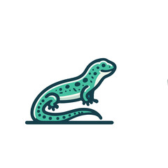 
lizard illustration design
