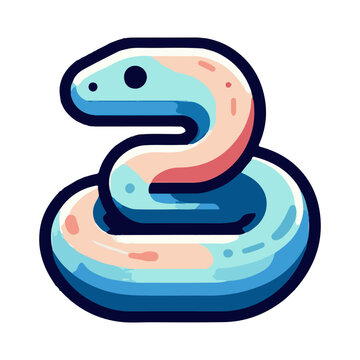 
snake illustration design