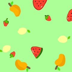 fruit seamless pattern