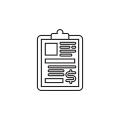 Invoice Document Icon