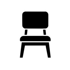 Wooden Chair Furniture Icon